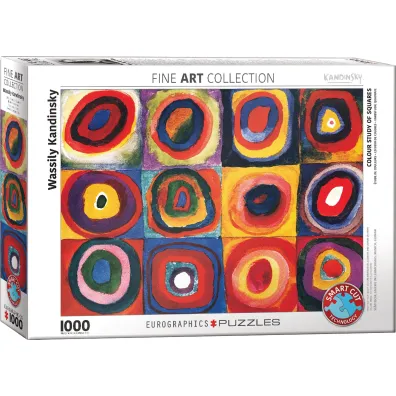 Puzzle 1000 el. Kandinsky Study Squares Eurographics