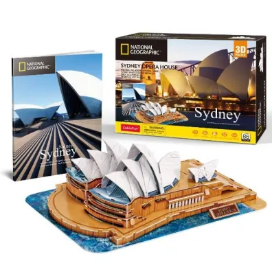 Puzzle 3D National Geographic Sydney Cubic Fun