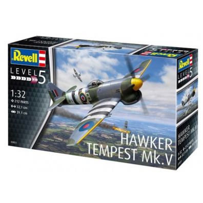 Model do sklejania Hawker Tempest Mk.V Revell