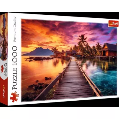 Puzzle 1000 Rajska wyspa TREFL