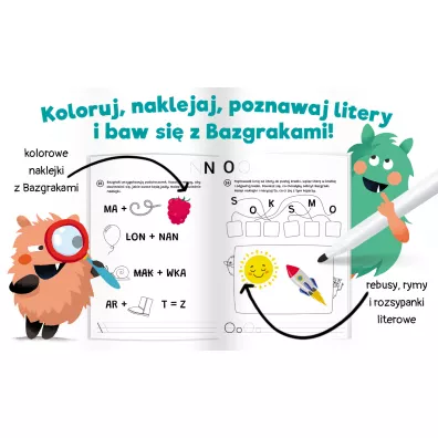 Bazgraki poznaj� litery. Kapitan Nauka
