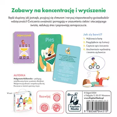 Uwa�no�� dla dzieci. Trening mindfulness. Kapitan Nauka