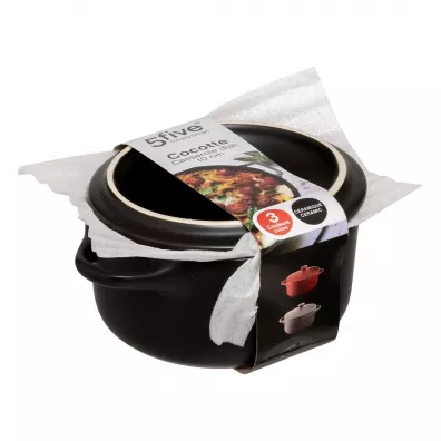 5five Simply Smart Mini naczynie aroodporne Czarne