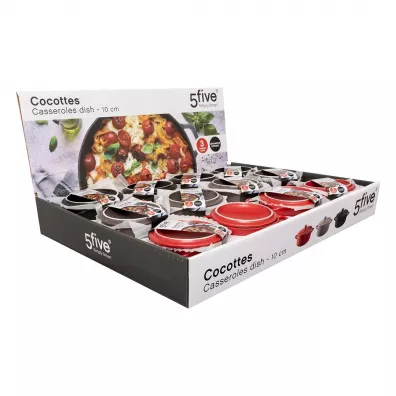 5five Simply Smart Mini naczynie aroodporne Czarne