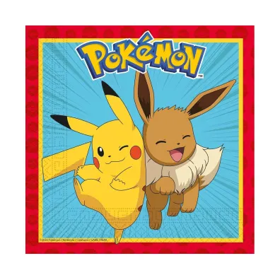 Godan Serwetki papierowe Pokemon 33x33cm