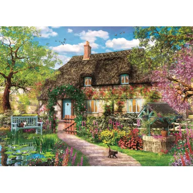 Puzzle 1000 el. High Quality Collection. Stara chata Clementoni