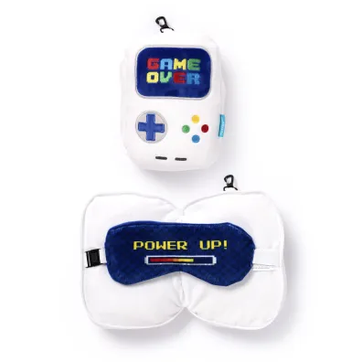 Puckator Poduszka podr�na z mask� na oczy-Game Over-Relaxeazzz CUSH248