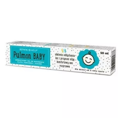 Botanic Help Pulmon Baby �el do nacierania klatki piersiowej i plec�w dla dzieci od 3. roku �ycia 50 ml