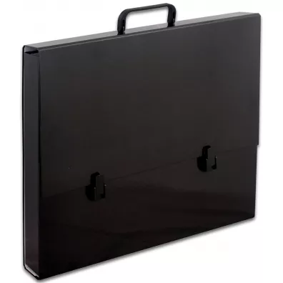 Penmate Teczka z r�czk� A3 czarna 5 cm