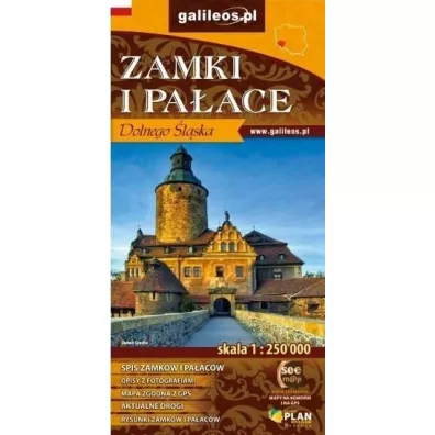 Zamki i Pa�ace Dolnego �l�ska. Mapa turystyczna. 1: 250 000