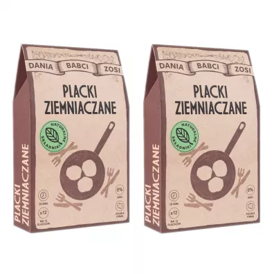 Dania Babci Zosi Placki ziemniaczane Zestaw 2 x 200 g