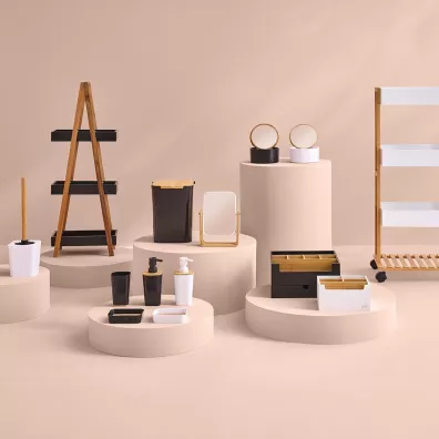 5five Simply Smart Organizer z 5 przegrdkami Natureo Brzowy.Czarny