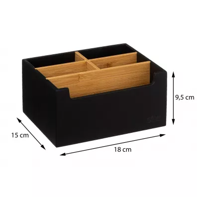 5five Simply Smart Organizer z 5 przegrdkami Natureo Brzowy.Czarny