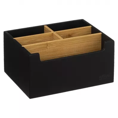 5five Simply Smart Organizer z 5 przegrdkami Natureo Brzowy.Czarny