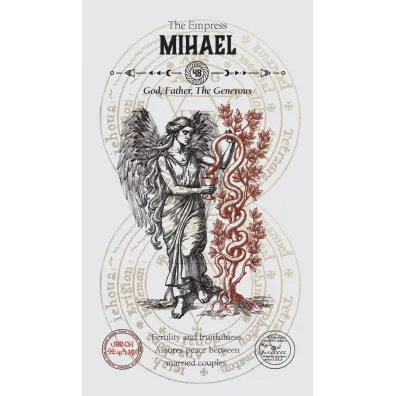 Angel Tarot, karty w metalowym pudeku