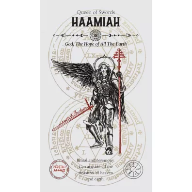 Angel Tarot, karty w metalowym pudeku