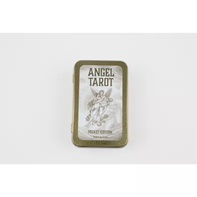Angel Tarot, karty w metalowym pudeku
