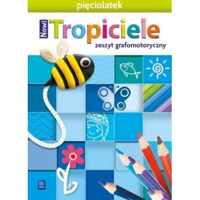 Nowi Tropiciele. Pi�ciolatek. Zeszyt grafomotoryczny - Beata Gawro�ska, Emilia Raczek