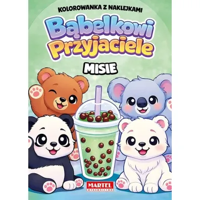 Kolorowanka z naklejkami B�belkowi przyjaciele Misie