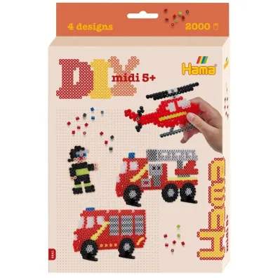 Hama midi zawiesz.pude�ko Stra� po�arna 2000 34412