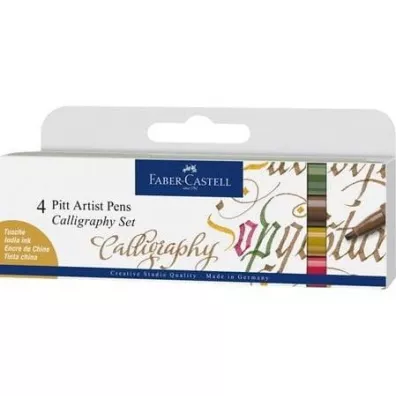Faber-Castell Zestaw do kaligrafii 4 szt.