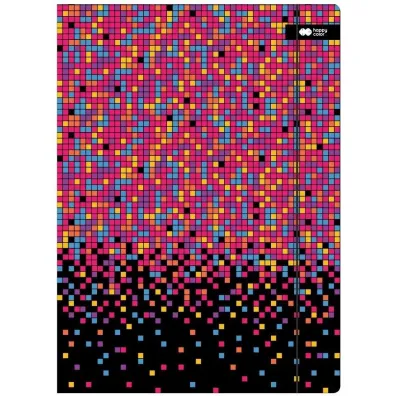 Happy Color Teczka kartonowa z gumk� - Pixi disco, 24x31cm