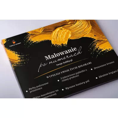 Twoje Hobby Malowanie po numerach - Sowa kr�lewska� 40x50cm