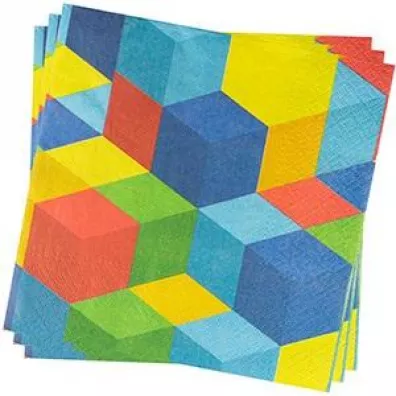Arpex Serwetki Klocki 33x33cm