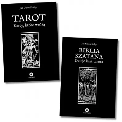 Zestaw ksiek Tarot i Biblia szatana - Jan Witold Suliga