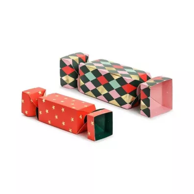 PartyDeco Pudeka na prezenty Cukierki 7x37cm - 9x47cm 2szt