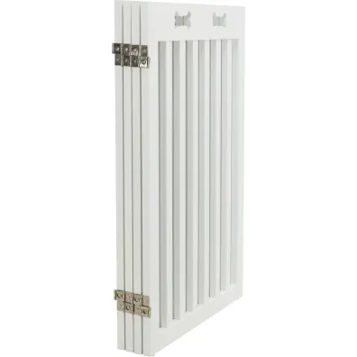 Trixie Barierka drewniana, 4-cz�ciowa, 60&ndash;160 x 75 cm, bia�a
