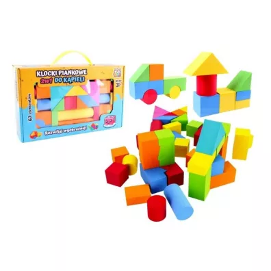 Klocki piankowe 2w1 do k�pieli