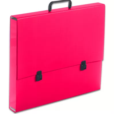 Penmate Teczka z r�czk� A3 w�ska r�owy 2 cm