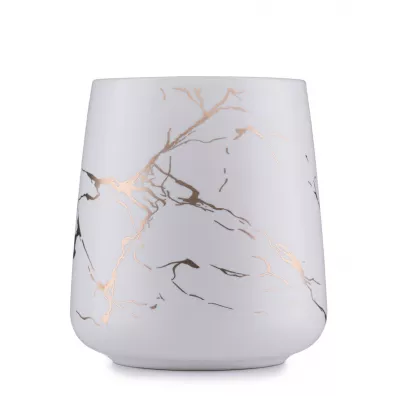 HowHomely Komplet azienkowy Sally White Gold biay, zoty