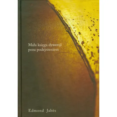 Ma�a ksi�ga dywersji poza podejrzeniem - Jabes Edmond