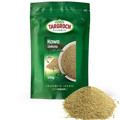 Targroch Kawa zielona mielona Arabica 500 g