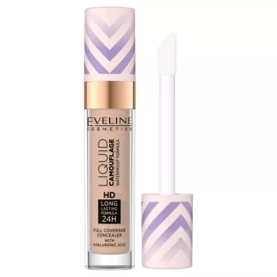 Eveline Cosmetics Liquid Camouflage HD wodoodporny korektor z kwasem hialuronowym 06 7.5 ml