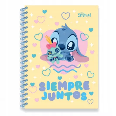 CoolPack Ko�obrulion B5 Disney Fashion Stitch spirala kratka 100 kartek
