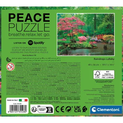 Puzzle 500 el. Peace Collection Raindrops Lullaby Clementoni