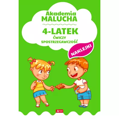 Akademia malucha 4-latek wiczy spostrzegawczo
