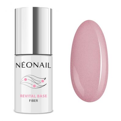 NeoNail Revital Base Fiber wzmacniajca baza hybrydowa Blinking Cover Pink 7.2 ml