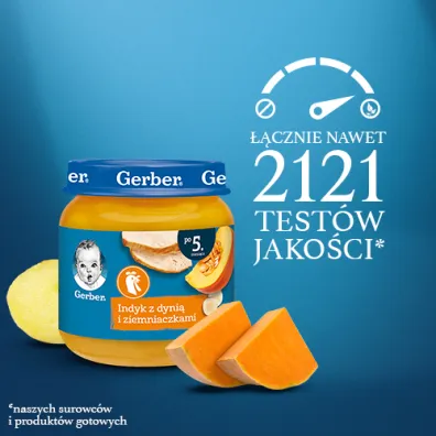 Gerber Warzywa z delikatnym indykiem po 5. miesi�cu 125 g