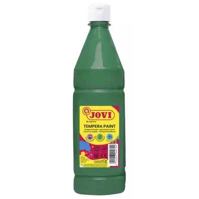 Farba plakatowa JOVI 1000ml ciemnozielona