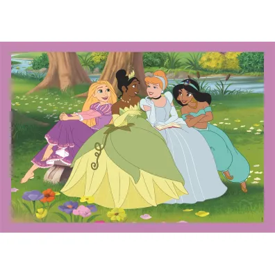 Puzzle 4w1 - SuperColor. Disney Princess (12+16+20+24 el.) Clementoni