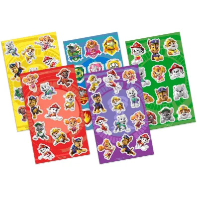 Psi Patrol Zestaw naklejek Paw Patrol 92 szt. PW20007