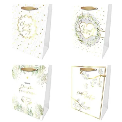Kukartka Torebka ozdobna QPS chrzest �wi�ty (12,8x17,9x8cm) mix