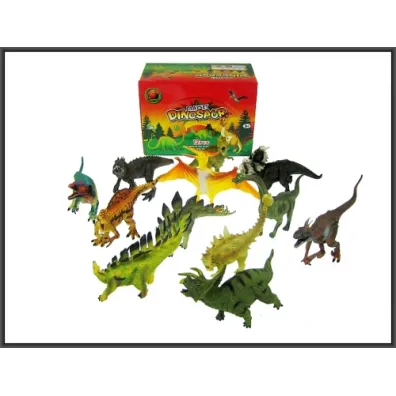 Dinozaury 12 rodzaj�w 20cm