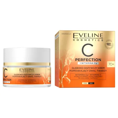Eveline Cosmetics C Perfection krem poprawiaj�cy owal twarzy 70+ 50 ml