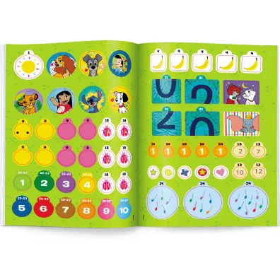 Disney uczy. Zeszyt �wicze�. Liczby