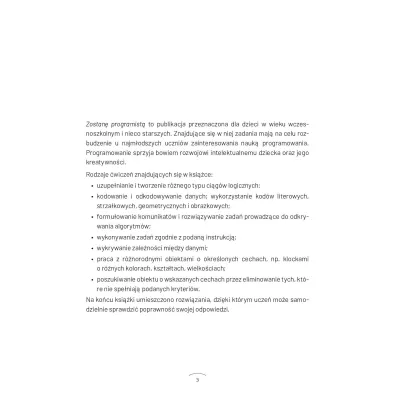 Zostan� programist� pierwsze zadania z kodowania dla uczni�w edukacji wczesnoszkolnej